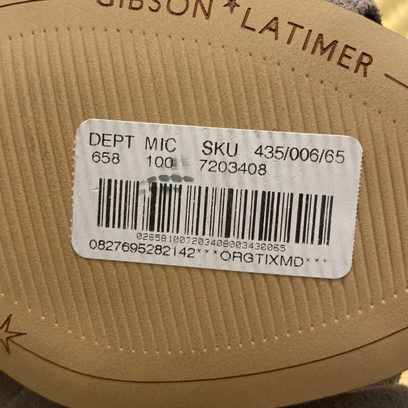 Gibson Latimer block wedge cow leather mules - Picture 5 of 5